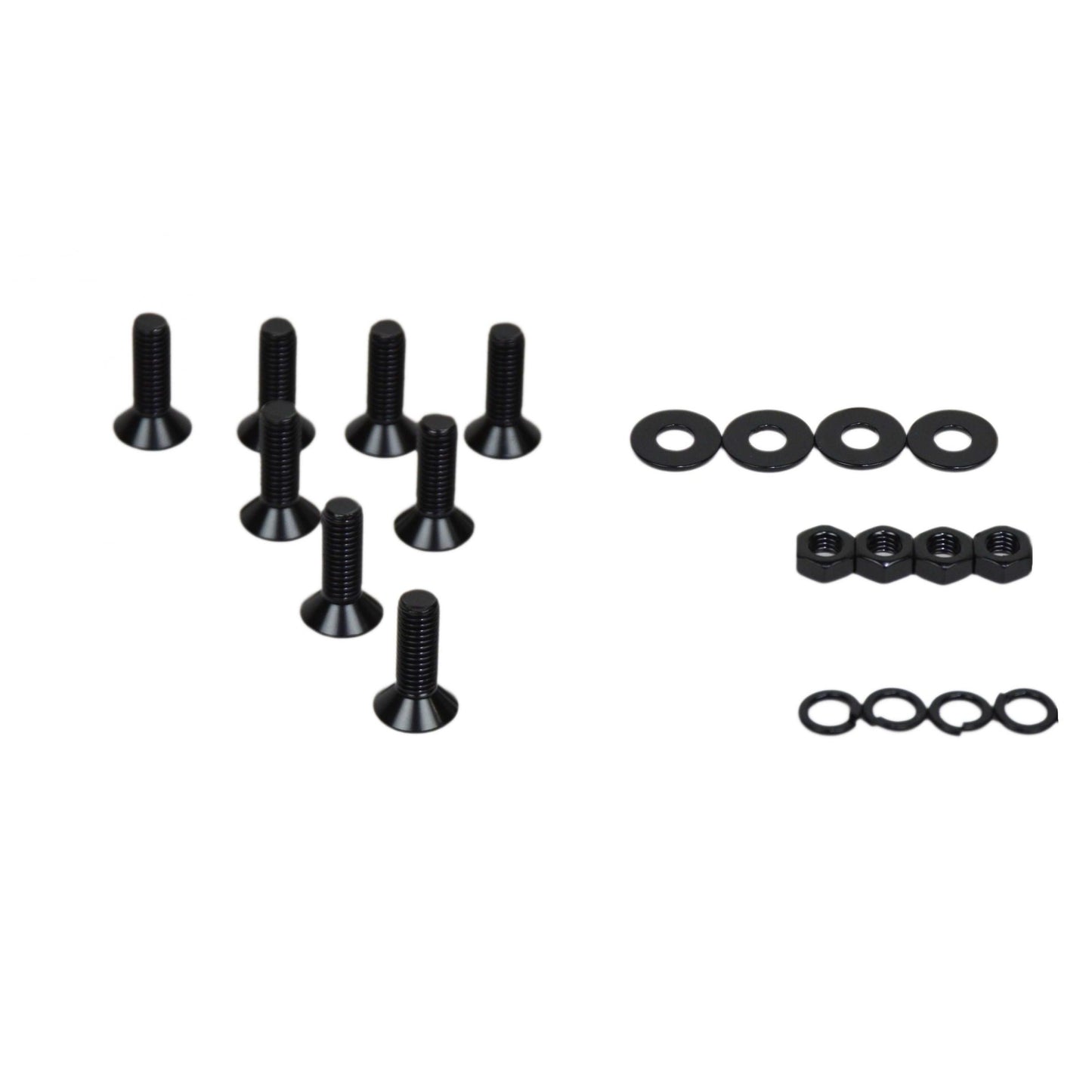 KENTROL Jeep JK Door Hinge Set 4 Pieces 2 Door 07-18 Wrangler JK Powdercoat Black Kentrol  50575