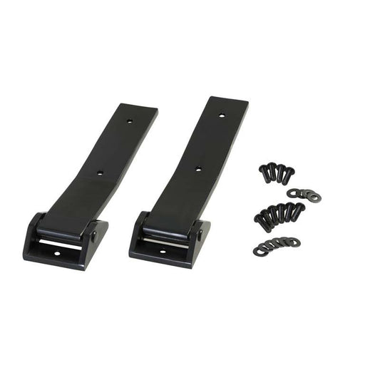 KENTROL Jeep JK Tailgate Hinge Pair 07-18 Wrangler JK Powdercoat Black Kentrol  50578