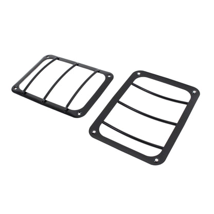 KENTROL Jeep JK Taillight Guard Pair 07-18 Wrangler JK Powdercoat Black Kentrol  50582