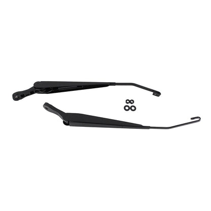 KENTROL Jeep JK Windshield Wiper Arms Pair 07-18 Wrangler JK Powdercoat Black Kentrol  50591