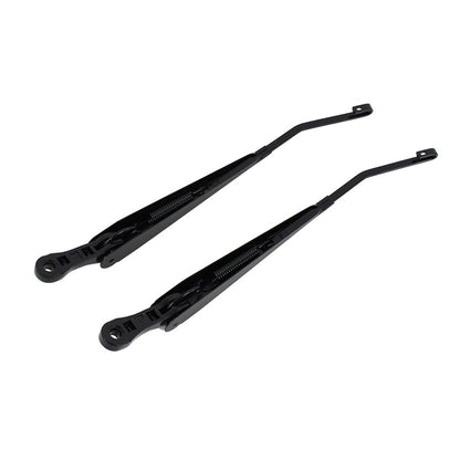 KENTROL Jeep JK Windshield Wiper Arms Pair 07-18 Wrangler JK Powdercoat Black Kentrol  50591