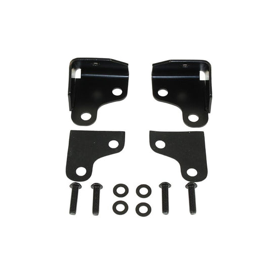 KENTROL Jeep JK Windshield Light Mount 07-18 Wrangler JK Powdercoat Black Kentrol  50701