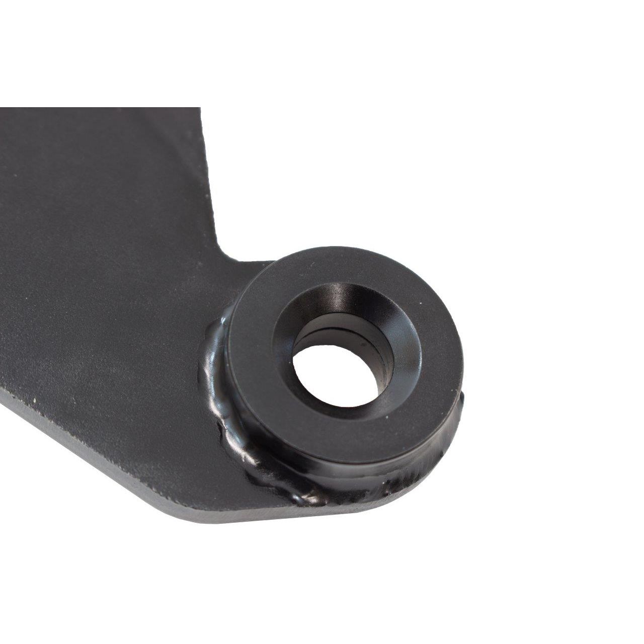 KENTROL Jeep JK CB Antenna Mount For 07-18 Wrangler JK Black Powdercoat Stainless Steel Kentrol  50722