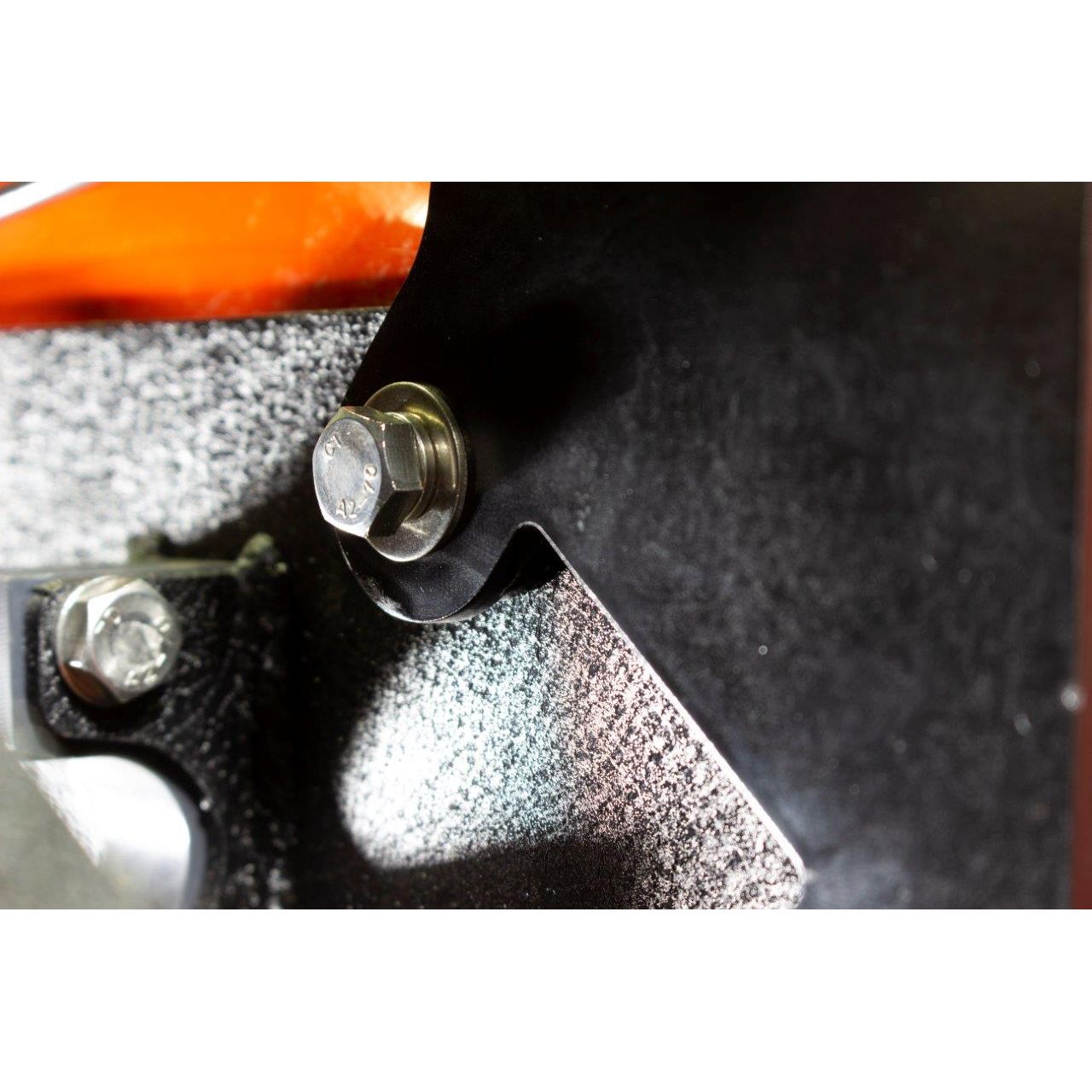 KENTROL Jeep JK CB Antenna Mount For 07-18 Wrangler JK Black Powdercoat Stainless Steel Kentrol  50722