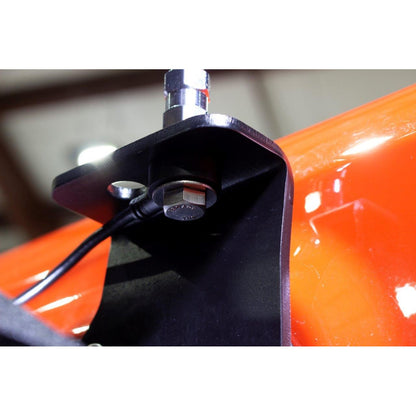 KENTROL Jeep JK CB Antenna Mount For 07-18 Wrangler JK Black Powdercoat Stainless Steel Kentrol  50722