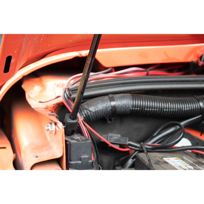 KENTROL Jeep JK Hoold Lift Support Black Painted Steel Kentrol  50730