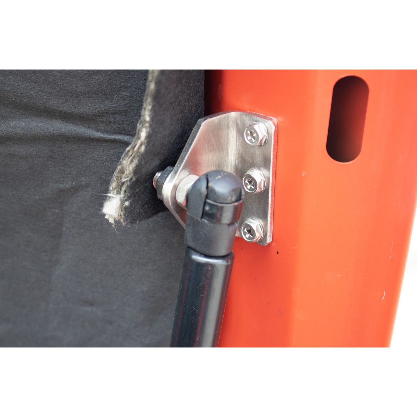 KENTROL Jeep JK Hoold Lift Support Black Painted Steel Kentrol  50730