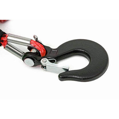 ROUGH COUNTRY Synthetic Rope | 1/4 Inch | 50 Ft  | Red | RS161