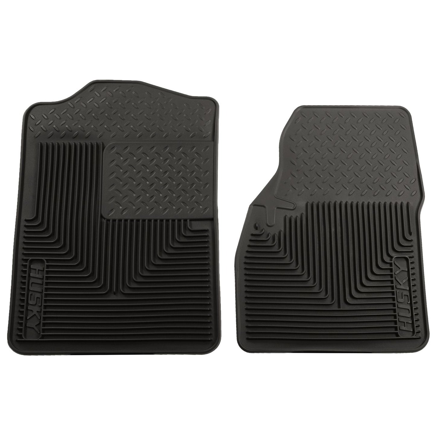 Husky Liners | Heavy Duty Floor Mats Front Floor Mats For 1975-2002 C20, K20, K10 Suburban, F-150, F-250 HD, F-350, Blazer Husky Liners | 51041