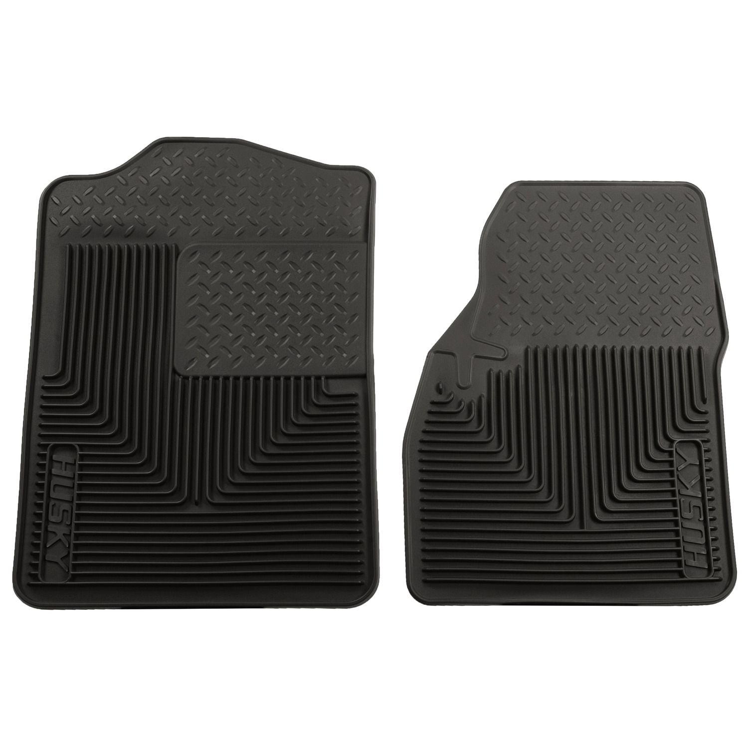 Husky Liners | Heavy Duty Floor Mats Front Floor Mats For 1975-2002 C20, K20, K10 Suburban, F-150, F-250 HD, F-350, Blazer Husky Liners | 51041