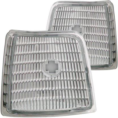 Anzo USA | Side Marker Light Assembly Euro Clear Lens Pair Chrome | Fits F-150 | 511049