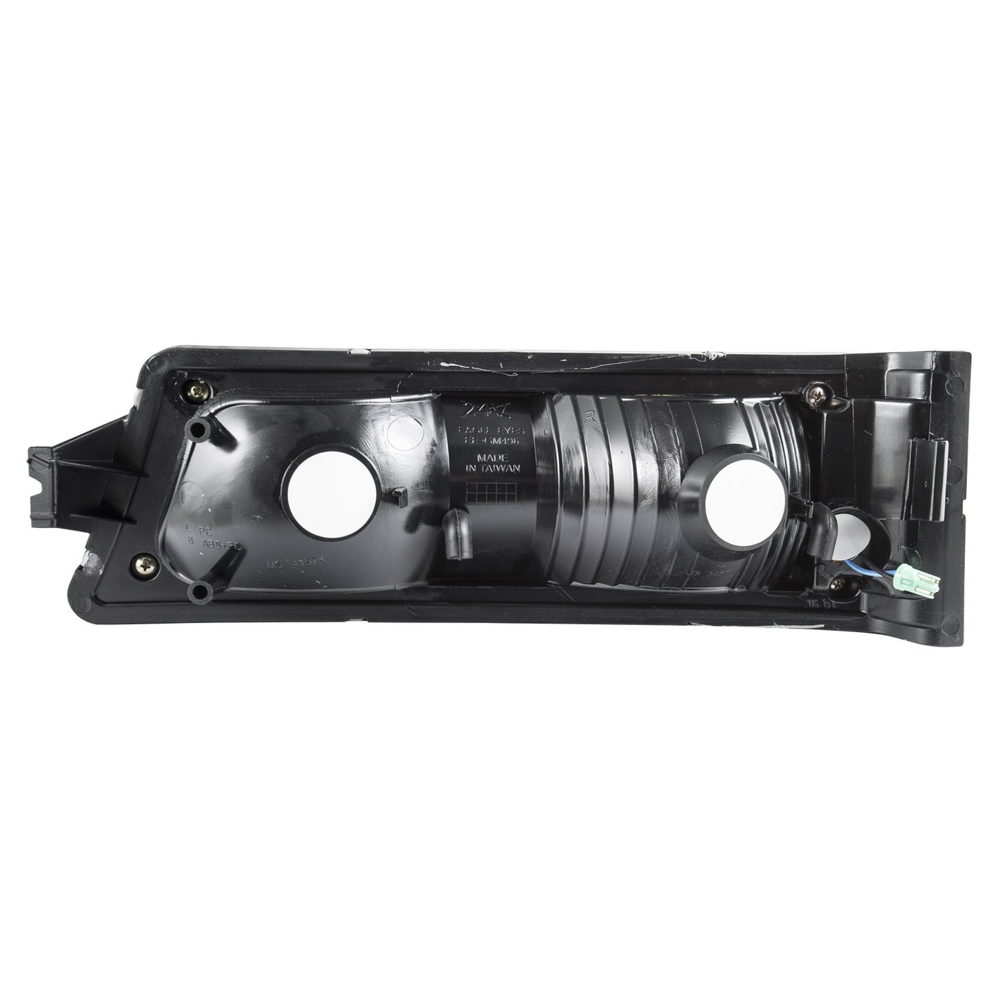 Anzo USA | Parking Light Assembly Euro Clear Lens Black Housing Amber Reflector Pair | Fits Silverado 1500 | 511067