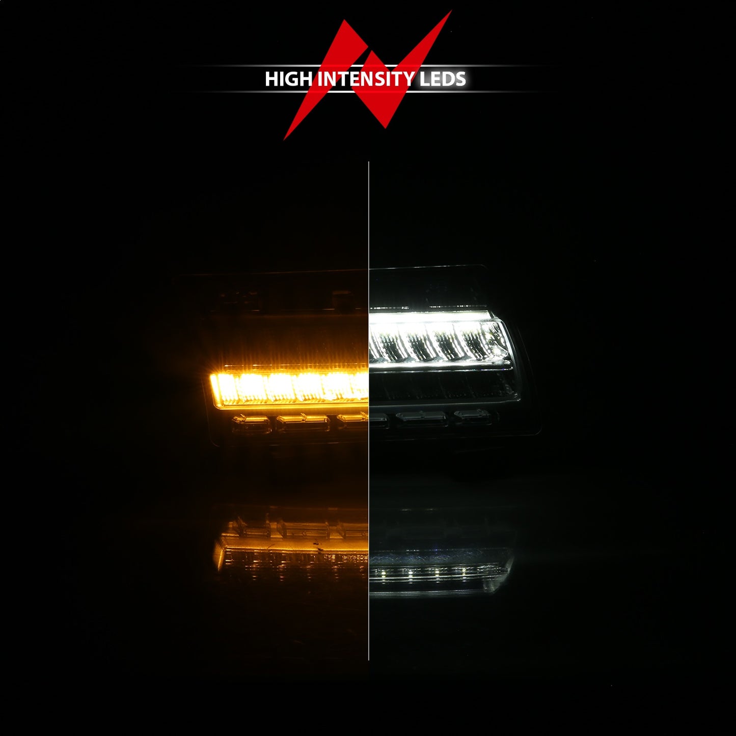 Anzo USA | Side Marker Light Assembly LED Chrome Clear w/Sequential Signal Pair | Fits Wrangler | 511083