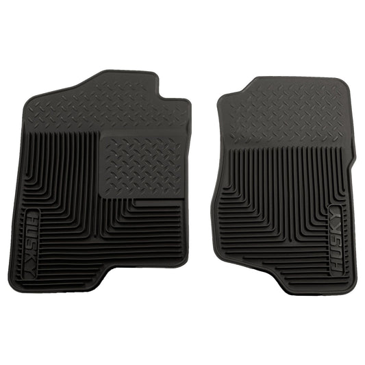Husky Liners | Heavy Duty Floor Mats Front Floor Mats For 2007-2014 Escalade ESV/EXT, Avalanche, Silverado/Sierra 1500/2500 HD/3500 HD, Suburban 1500/2500 Husky Liners | 51181
