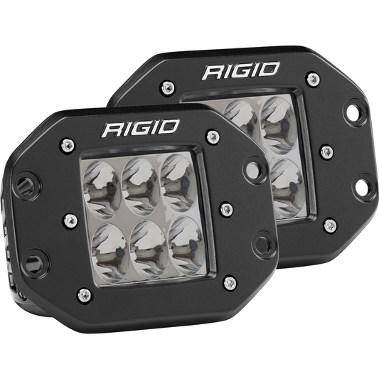 RIGID INDUSTRIES | Driving Flush Mount Pair D-Series Pro RIGID Industries | 512313