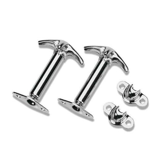 BESTOP | Jeep Hood Latches For Jeep 1941-1949 CJ2 Chrome Pair Bestop | 51294-00