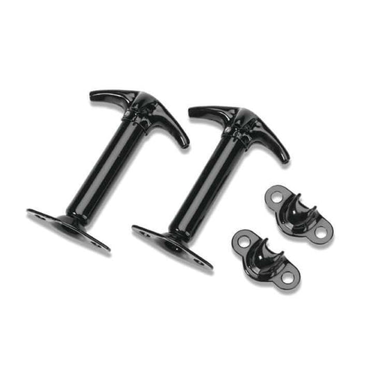 BESTOP | Jeep Hood Latches For Jeep 1941-1949 CJ2 Black Pair Bestop | 51294-01