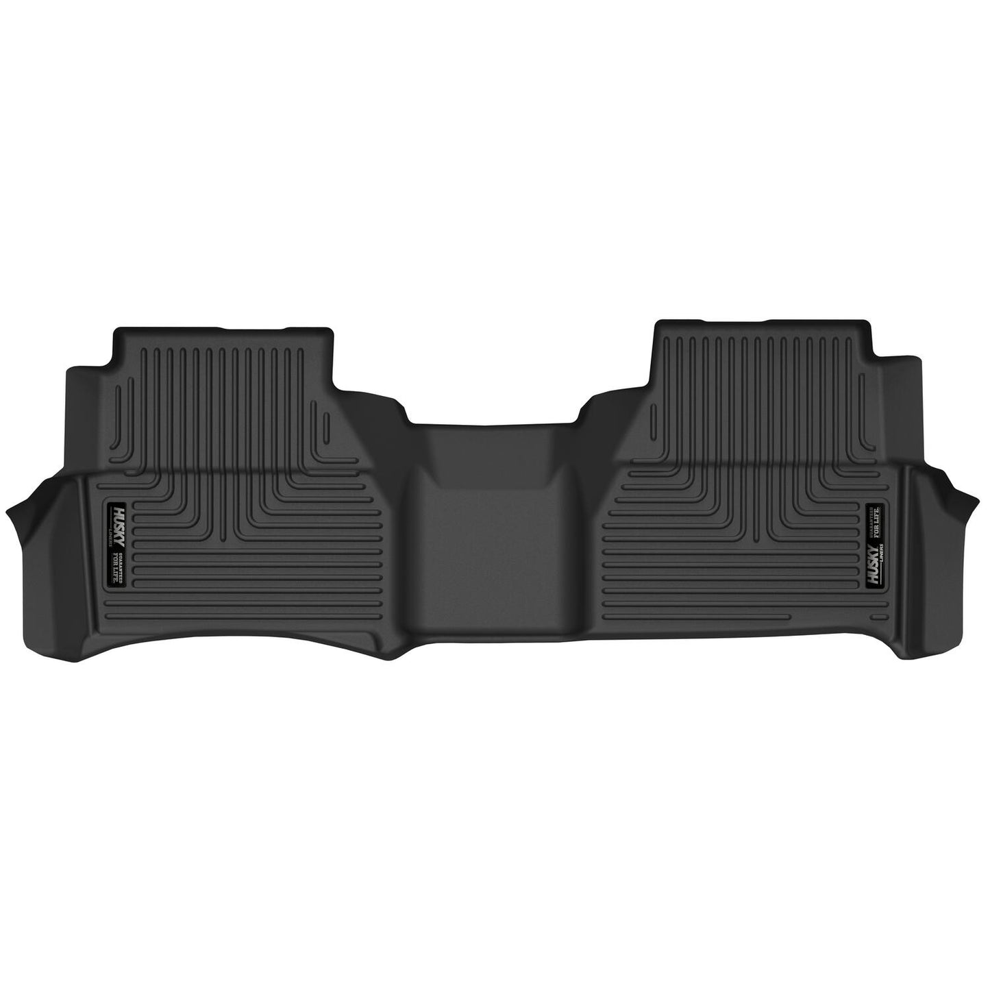 Husky Liners | X-act Contour 2nd Seat Floor Liner For 2022-2025 Frontier Husky Liners | 51911, black floor mat for vehicles.