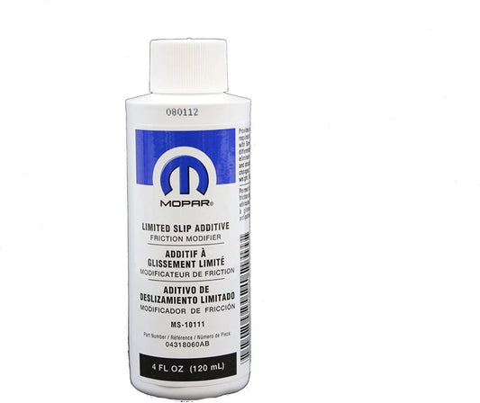 Mopar Fluid Limited Slip Additive - 4 oz. Bottle - 4318060AD