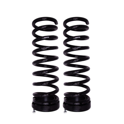 BILSTEIN | Coil Spring Set RAM 2500 4WD Diesel 14-25 Front 2 Inch LIFT B12 (Special) | 53-317315 black coil springs.