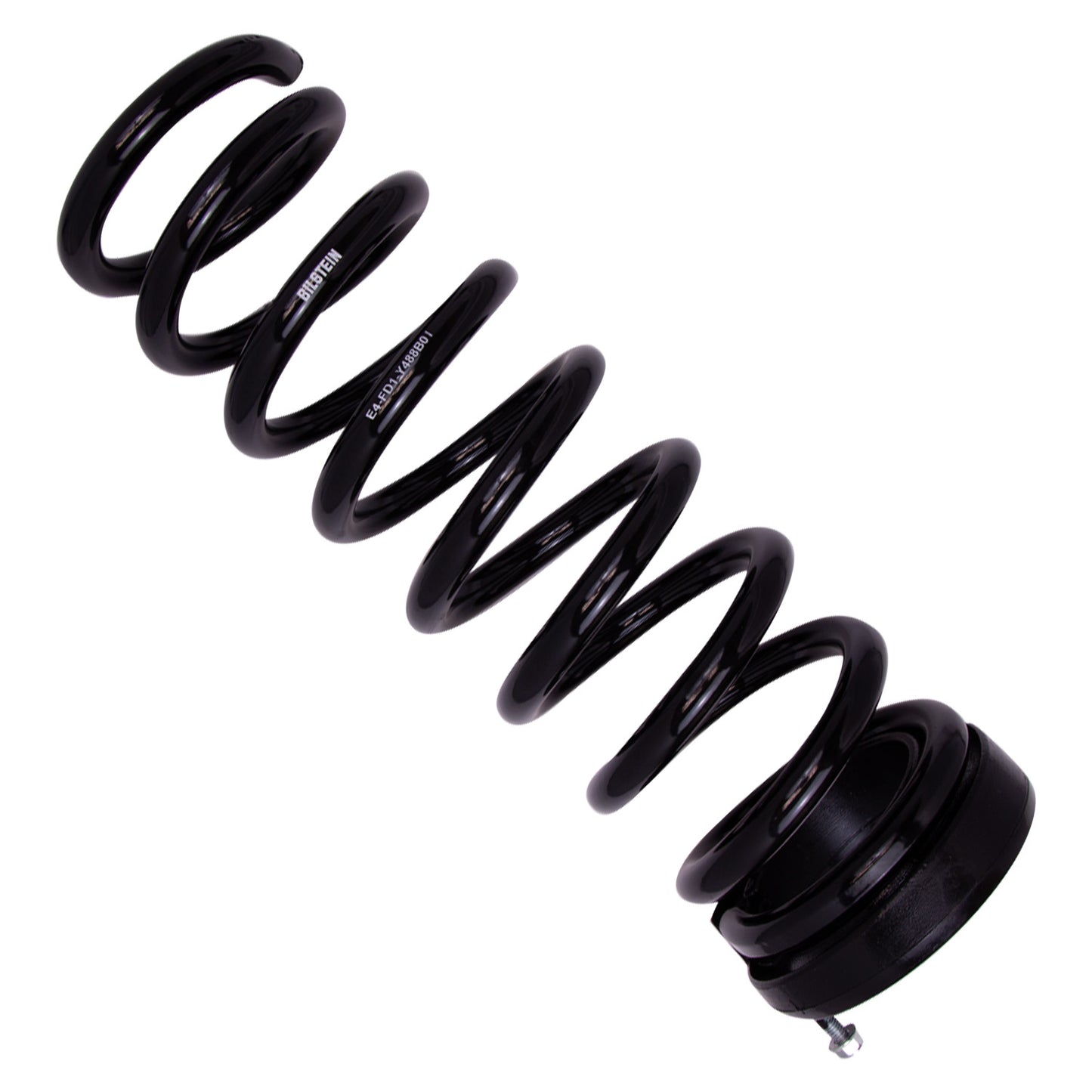 BILSTEIN | Coil Spring Set RAM 2500 4WD Diesel 14-25 Front 2 Inch LIFT B12 (Special) | 53-317315 black coil spring detail