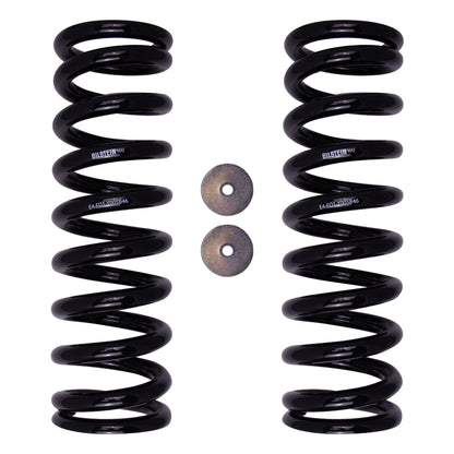 BILSTEIN | Coil Spring Set Tacoma/4R/FJ/GX 700lb Spring Kit 8112 B12 (Special)  | 53-332837 showing black coil springs and spacers.