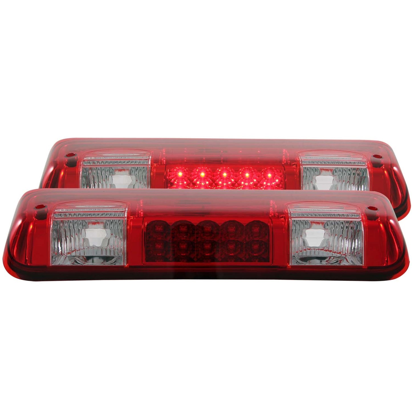 Anzo USA | Third Brake Light Assembly LED Red/Clear Lens | Fits F-150 | 531003
