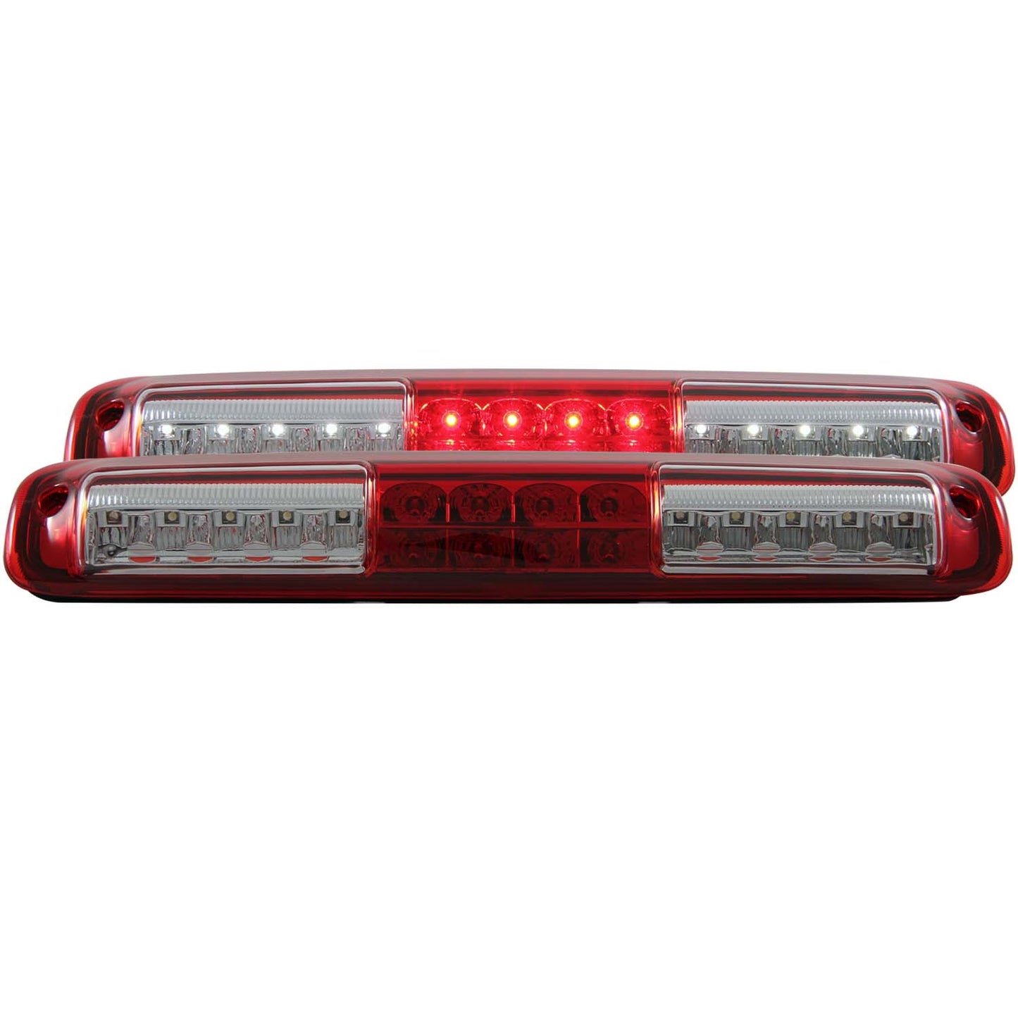 Anzo USA | Third Brake Light Assembly LED Red/Clear Lens | Fits Silverado 1500 | 531029