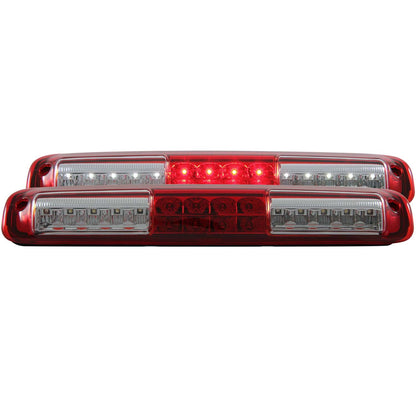 Anzo USA | Third Brake Light Assembly LED Red/Clear Lens | Fits Silverado 1500 | 531029