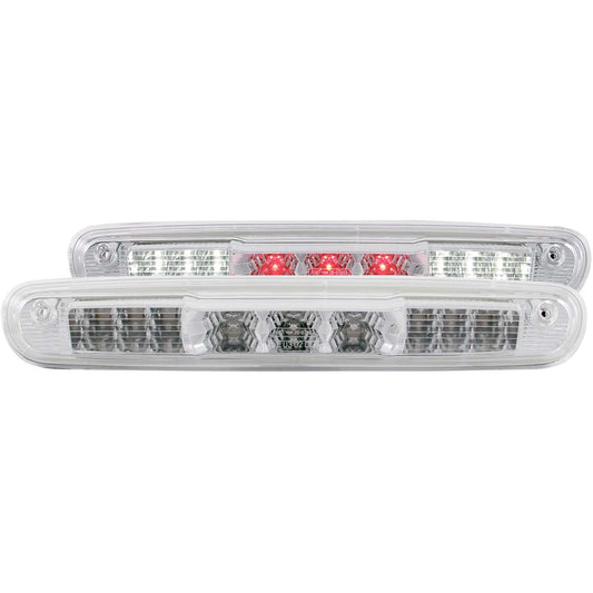 Anzo USA | Third Brake Light Assembly LED Clear Lens Chrome Housing B-Series | Fits Silverado 1500 | 531066
