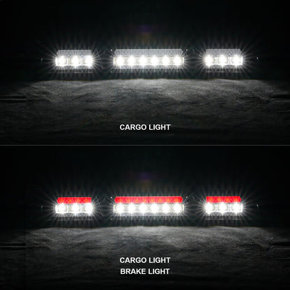 Anzo USA | Third Brake Light Assembly LED Clear Lens Black Housing | Fits F-150 | 531111