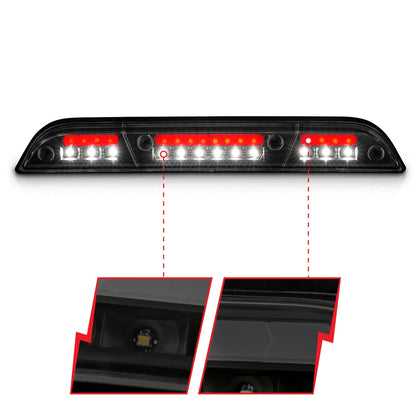 Anzo USA | Third Brake Light Assembly LED Smoke Lens Black Housing | Fits F-150 | 531112