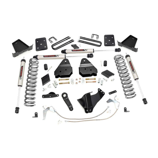 ROUGH COUNTRY 6 Inch Lift Kit | Diesel | No OVLD | V2 | Ford F-250 Super Duty 4WD (11-14) | 53170