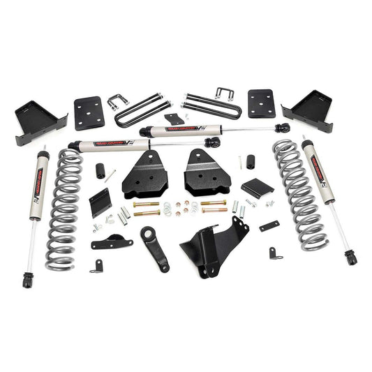 ROUGH COUNTRY 4.5 Inch Lift Kit | OVLD | V2 | Ford F-250 Super Duty 4WD (2015-2016) | 56770
