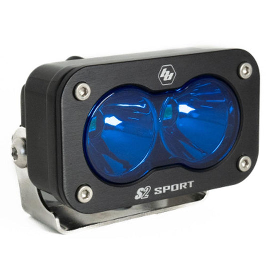 BAJA DESIGNS LED Work Light Blue Lens Spot Pattern S2 Sport Baja Designs I 540001BL