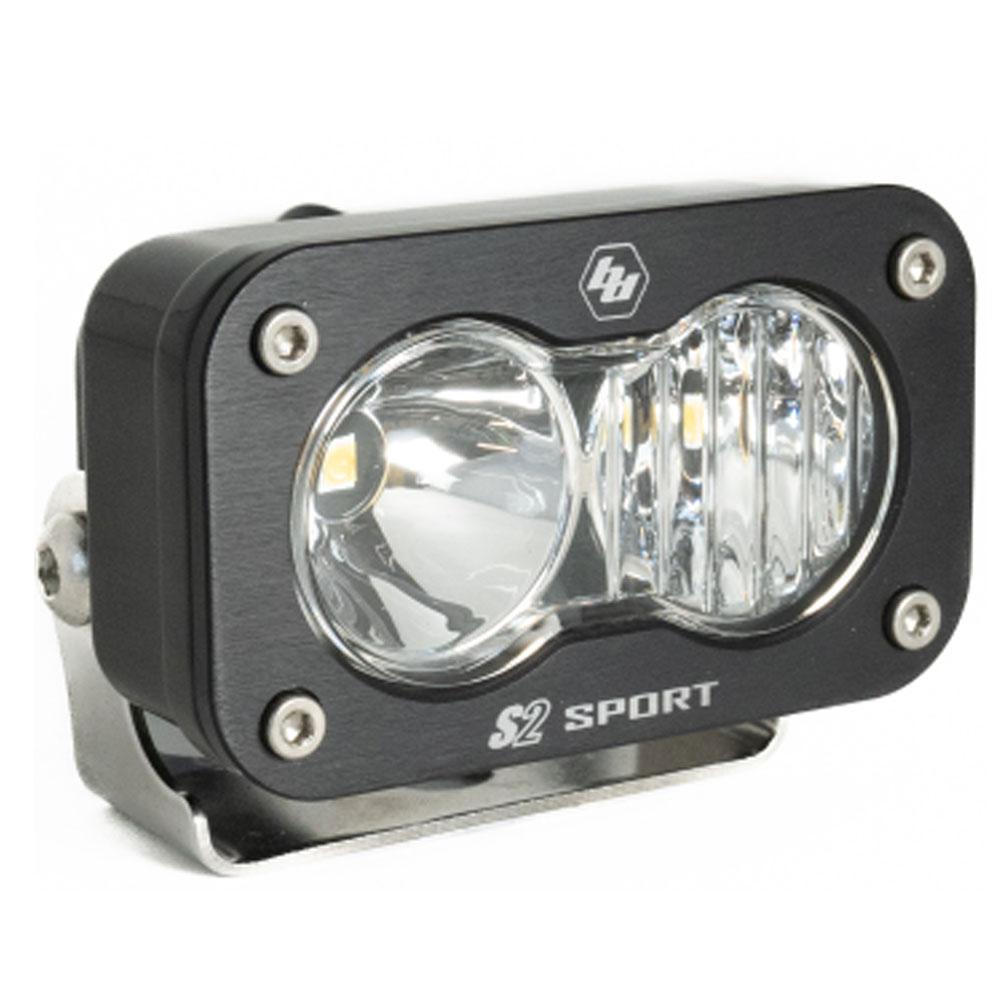 BAJA DESIGNS LED Work Light Clear Lens Driving Combo Pattern Each S2 Sport Baja Designs I 540003