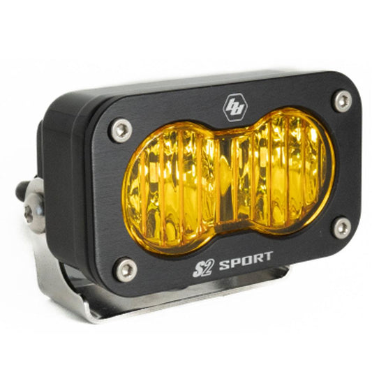 BAJA DESIGNS LED Work Light Baja Amber Lens Wide Cornering Pattern Each S2 Sport Baja Designs I 540015