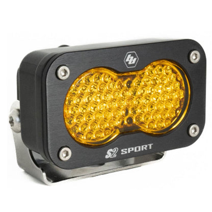 BAJA DESIGNS LED Work Light Baja Amber Lens Work/Scene Pattern Each S2 Sport Baja Designs I 540016