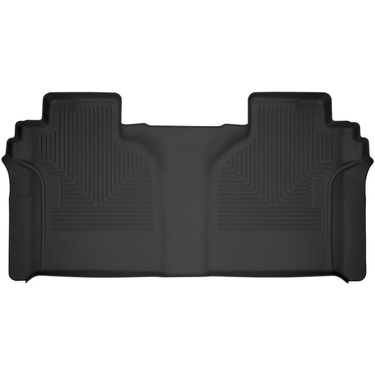 Husky Liners | X-act Contour 2nd Seat Floor Liner For 2019-2026 Silverado/Sierra 1500/2500 HD/3500 HD Crew Cab Husky Liners | 54201