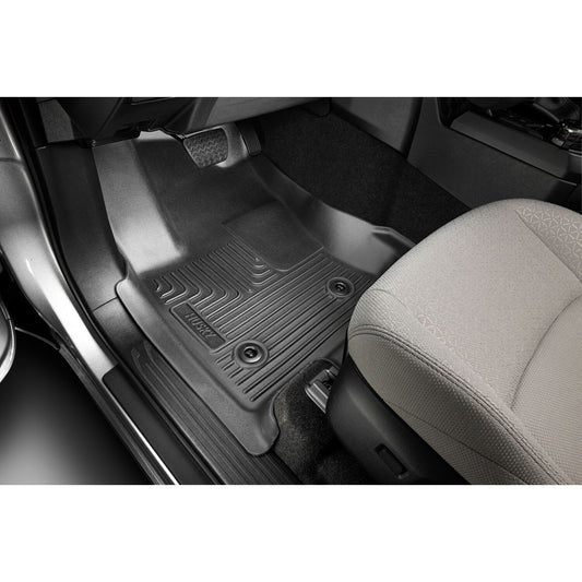 Husky Liners | X-act Contour Front Floor Liners For 2025 Tacoma Husky Liners | 54221 installed in vehicle interior.