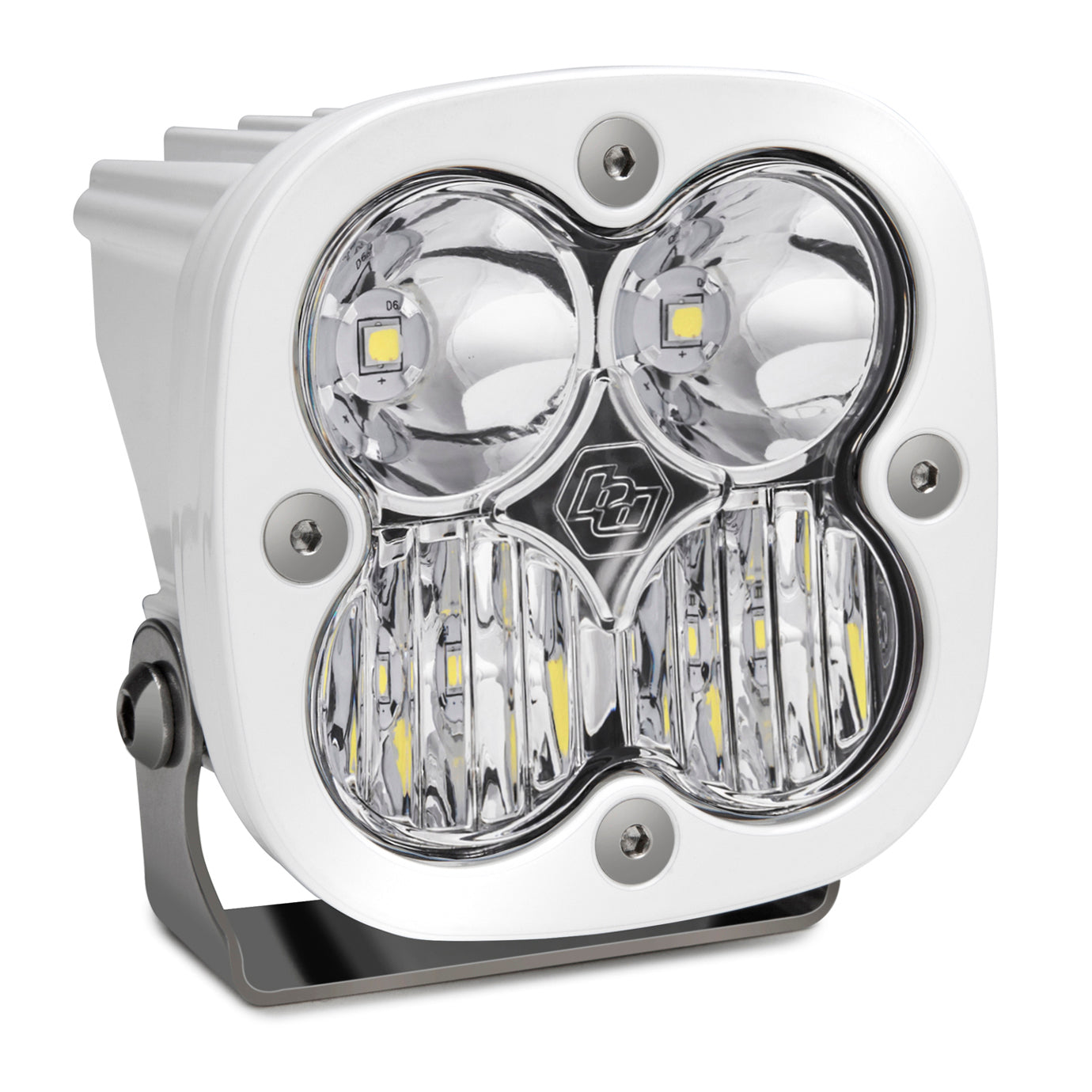 BAJA DESIGNS LED Light Pod Driving/Combo Pattern Clear White Squadron Sport Baja Designs I 550003WT