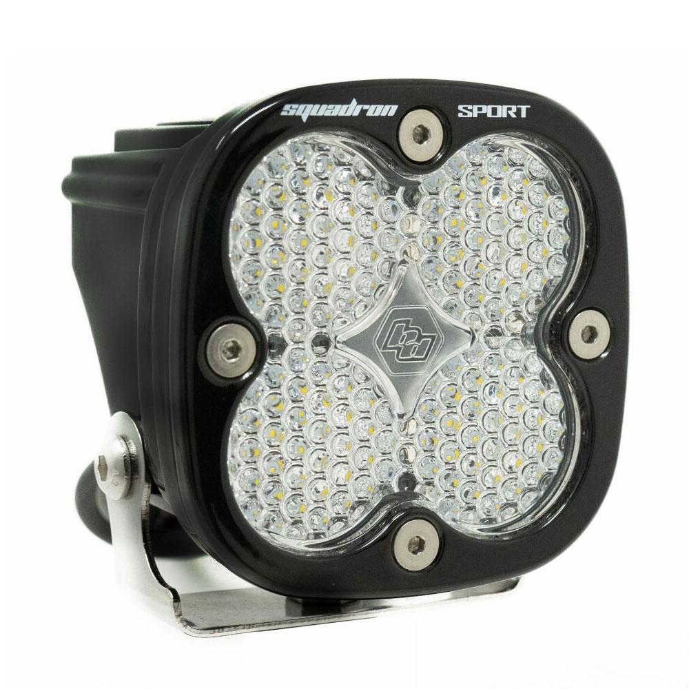 BAJA DESIGNS LED Light Pod Work/Scene Pattern Clear Black Squadron Sport Baja Designs I 550006