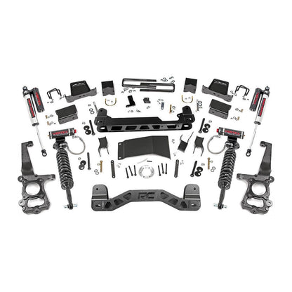 Rough Country Vertex Adjustable Shocks 6 Inch Lift Kit I 55750