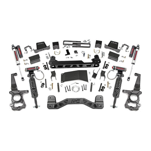 Rough Country Vertex Adjustable Shocks 6 Inch Lift Kit I 55750