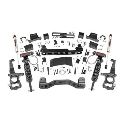 Rough Country V2 Monotube Shocks 6 Inch Lift Kit I 55757