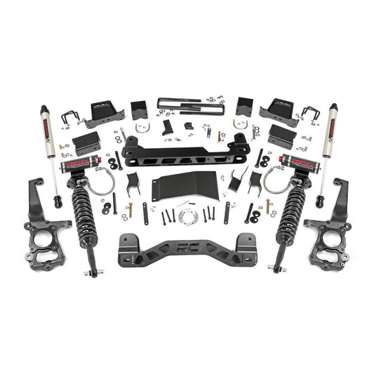 Rough Country V2 Monotube Shocks 6 Inch Lift Kit I 55757