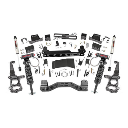 Rough Country V2 Monotube Shocks 6 Inch Lift Kit I 55757