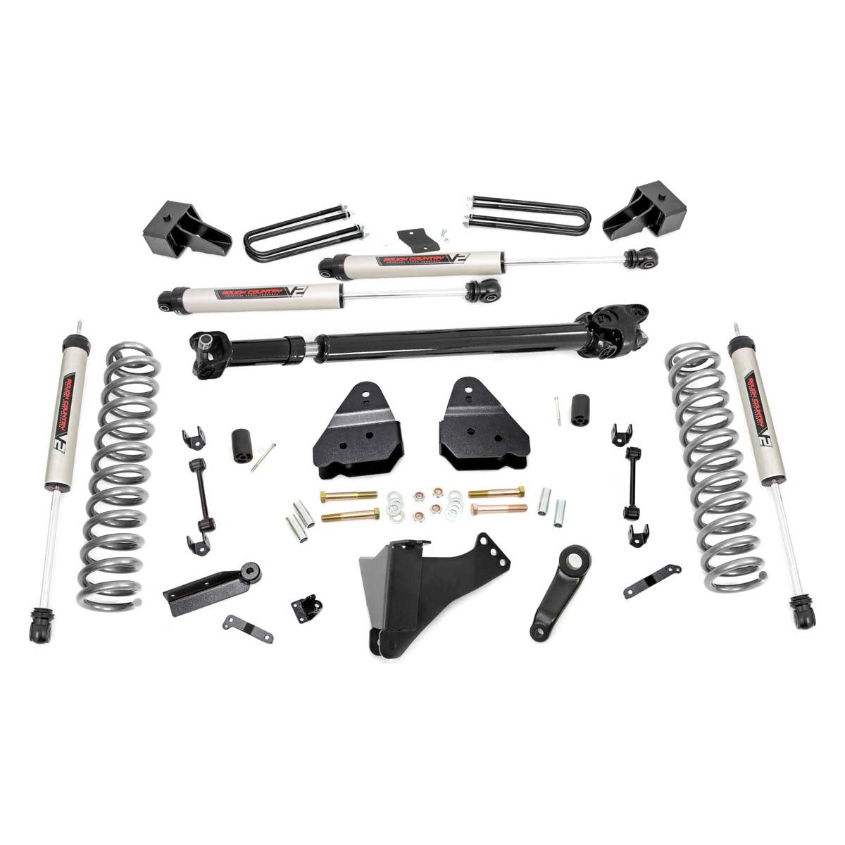 Rough Country V2 Monotube 4.5 Inch Lift Kit I 55971