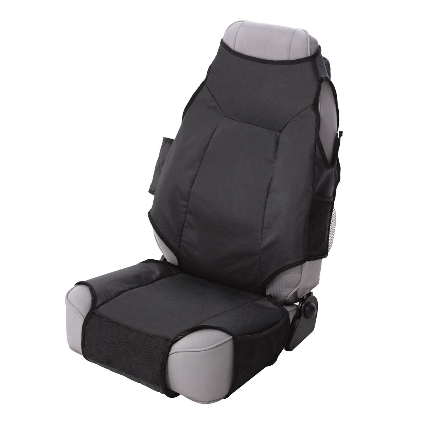 Smittybilt Katch-All Jeep Seat Cover Fabric Black I 56601