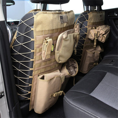 Smittybilt GEAR Truck Seat Cover Coyote Tan Front I 5661324